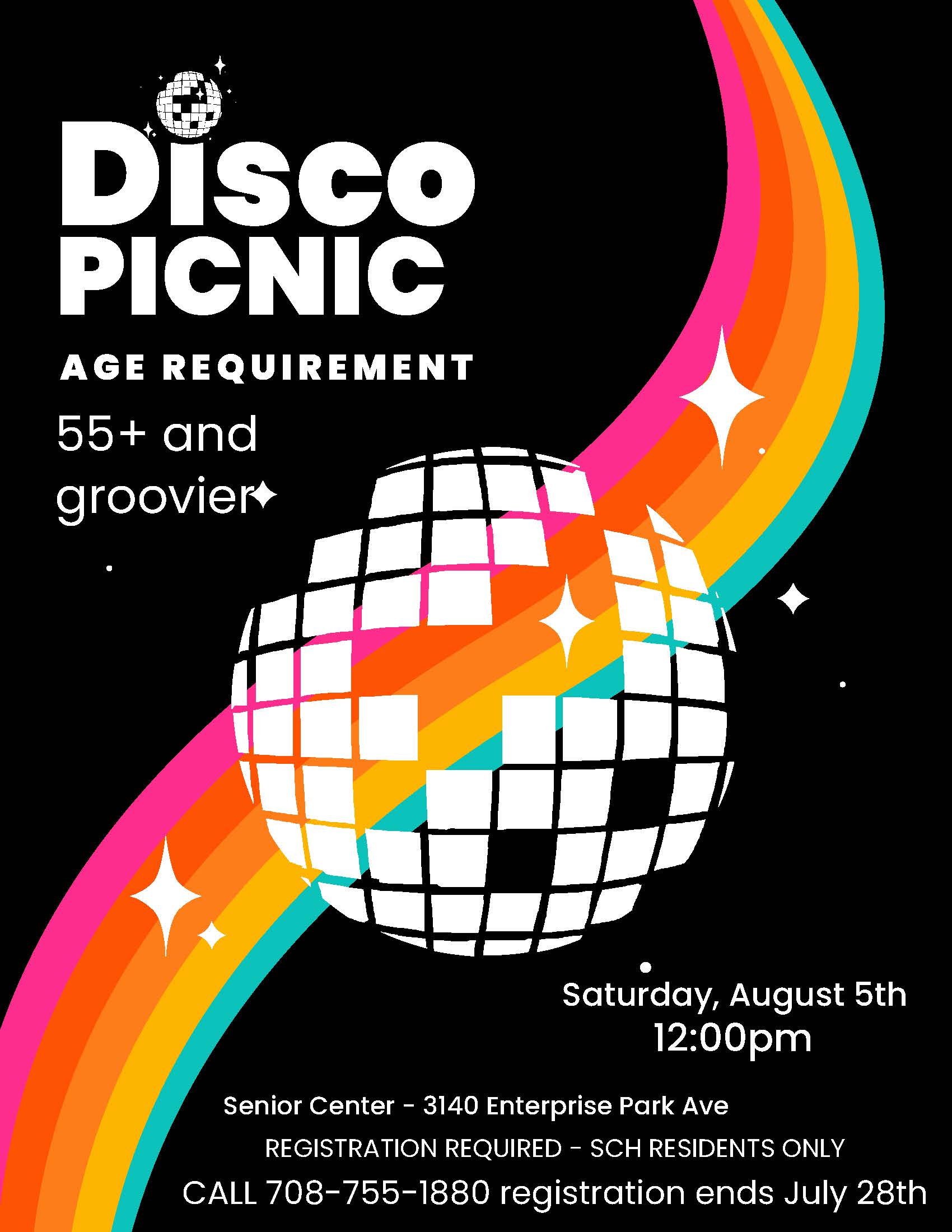 2023 Senior Picnic Flyer