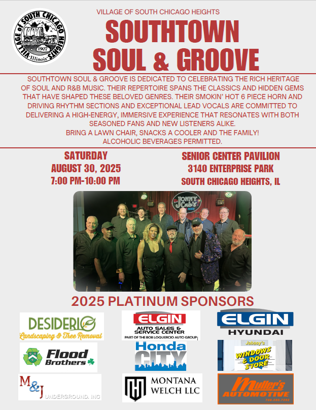 Southtown Soul and Groove Flyer pic