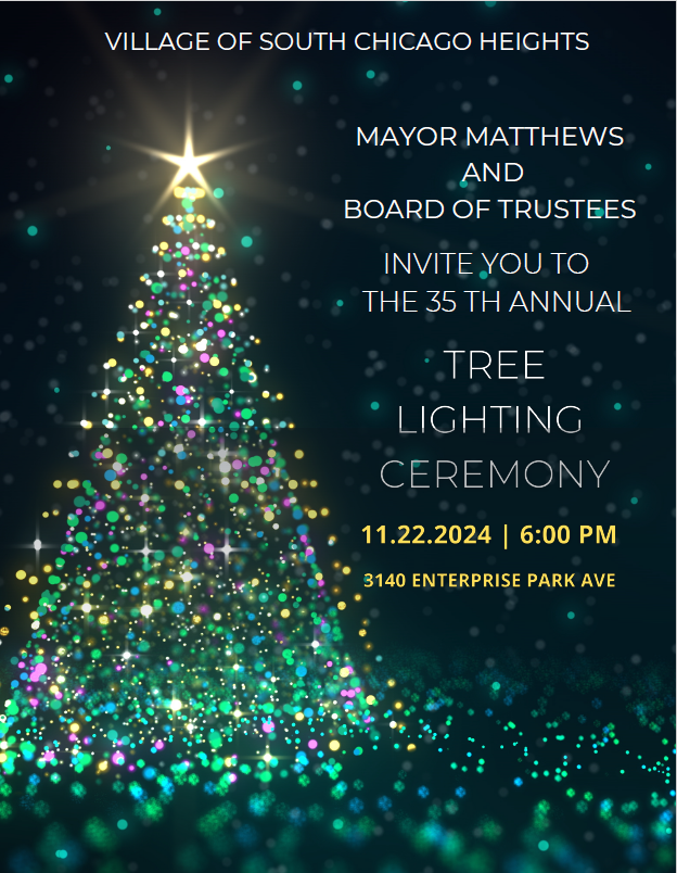 Tree Lighting Ceremony 11 08 2024