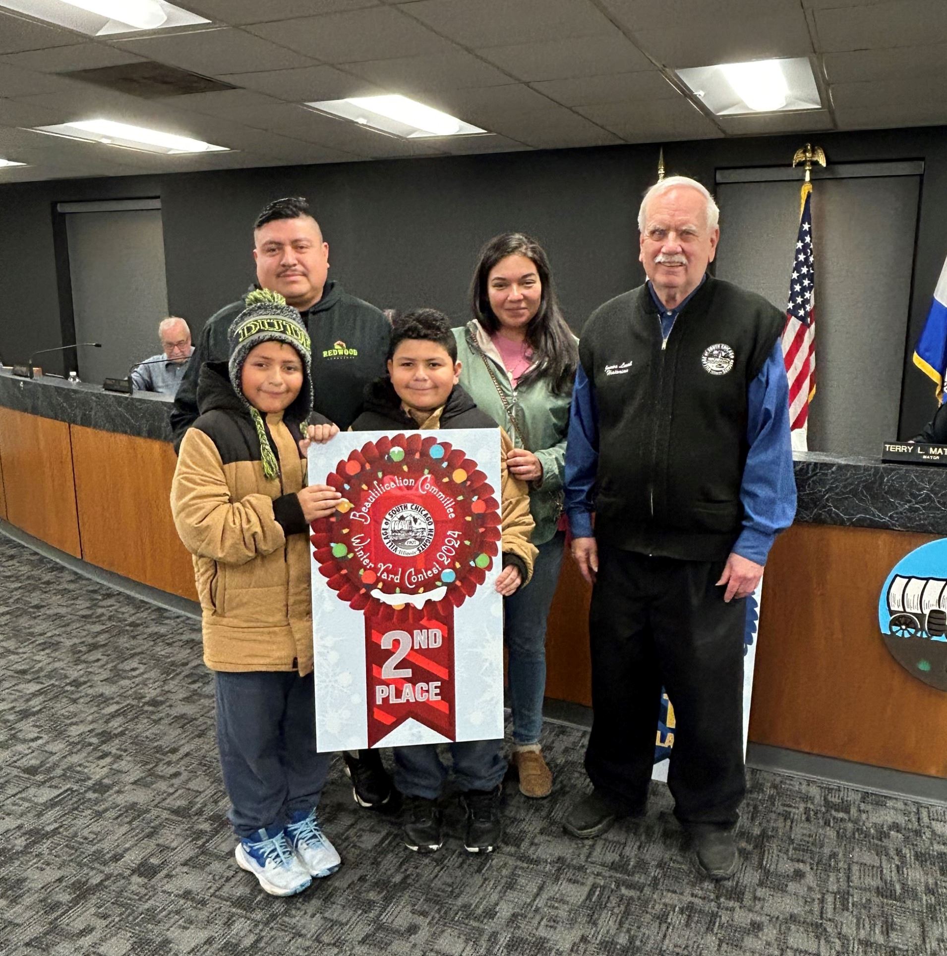 2ndPlaceYardXmas2024