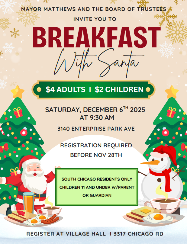 Breakfast with Santa 2025